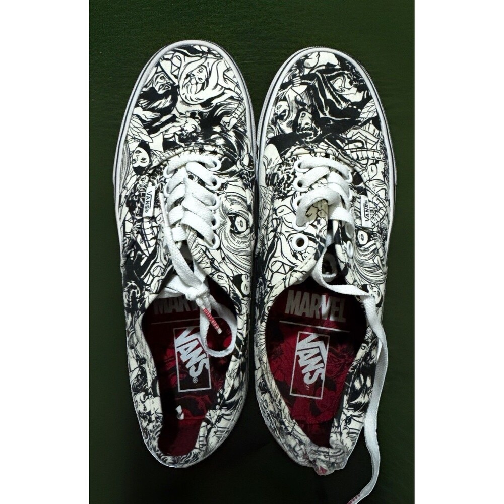 Vans Marvel Women Superhero Comic Authentic Sneakers 7M / 8.5W **see note**